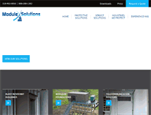 Tablet Screenshot of modulexsolutions.com